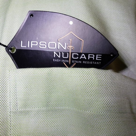 Lipson NuCare, NWT, 18 Neck, Apple Green, 100% Cotton - Picture 15 of 16